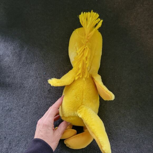 Kohls Cares Woodstock Peanuts Yellow Bird Plush Toy Snoopy 12" - Picture 3 of 6